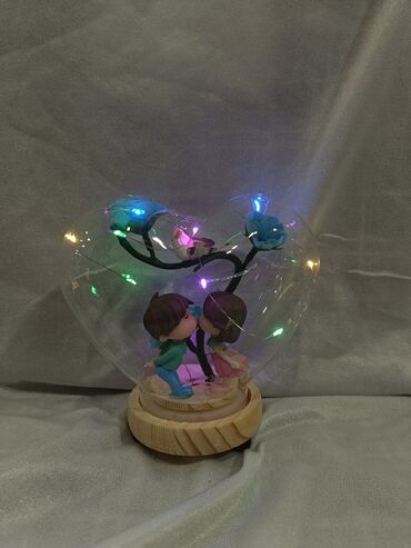 Oyuncaqlar: Işıqlı gül suveniri.hediyyelik.qutudadir.Catdirilma mumkundur — 25