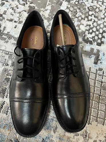 Мужская обувь: Мужские туфли, 44, Clarks, Новый, цвет - Черный, Самовывоз — 2