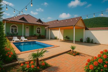 Bağ evlərinin kirayəsi: 130 kv. m, 3 otaqlı, Hovuzlu, Su, Qaz, İşıq — 2