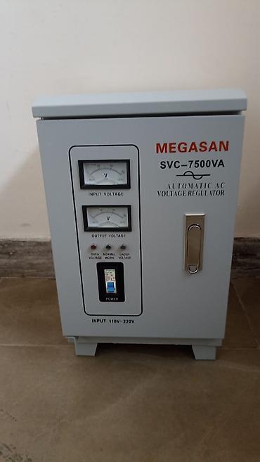 MEGASAN SVC-7500VA avtomatik AC gərginlik tənzimləyicisi - Güc: 7500