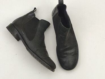 ochnik spódnice ze skóry: Ankle boots for women, 40, condition - Good