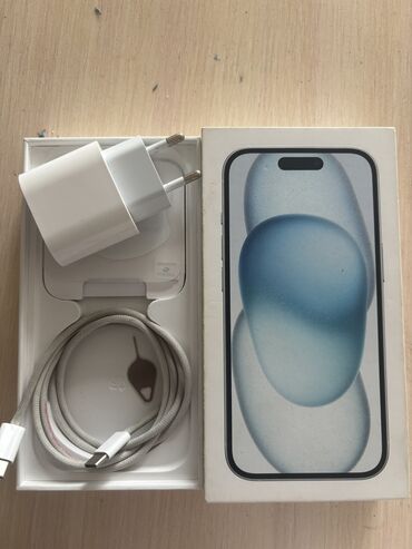 Apple iPhone: IPhone 15, 128 GB, Blue Titanium
