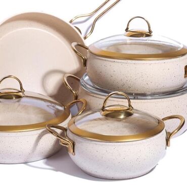 oğlan ad gunu tortlari: Кастрюля, цвет - Бежевый, Керамика