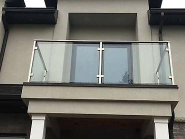 Pilləkən məhəccərləri: Şüşə məhəccər sifarişi.Şüşə perila. Aluminium perila.Məhəccər — 7