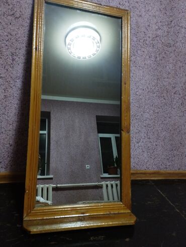 зеркало с подсветкой цена бишкек: Продаю настенное зеркало. Цена 2000 сом. Размер метр на 46