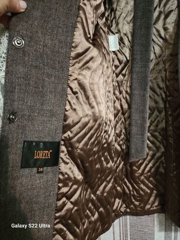 мурской одежда: Пальто, Классика, Осень-весна, По колено, Приталенная модель, M (EU 38)
