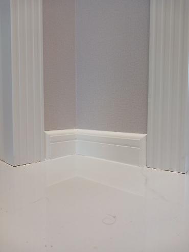 parketlərin qiyməti: MDF plintus və bütöv dəst dekorativ profillər - Material: yüksək — 4
