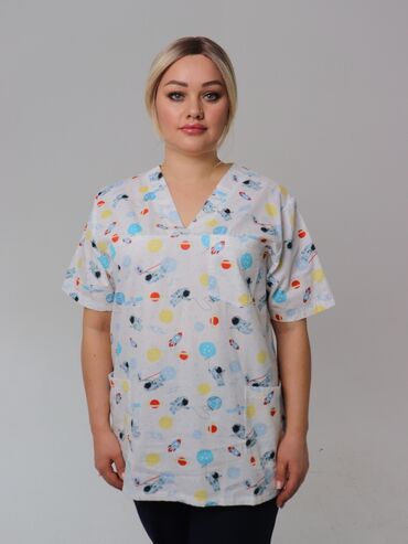 Медицинская одежда: Мед костюм "Принт" -Made in Turkey -Очень красиво сидит -Имеет — 13