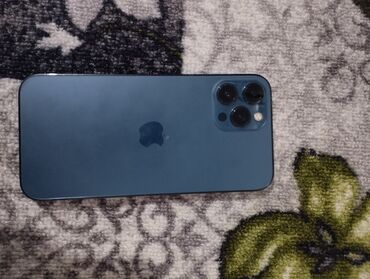 айфон 13 про макс бу цена в бишкеке: IPhone 12 Pro Max, Колдонулган, 256 ГБ, Коргоочу айнек, Каптама, 79 %