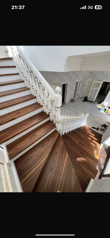 Обшивка лестниц: Лестница лестница каркас сварочный работа лестница перила на весь — 15