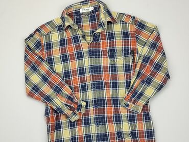 Koszule: Koszula 8 lat, stan - Dobry, wzór - Kratka, kolor - Kolorowy