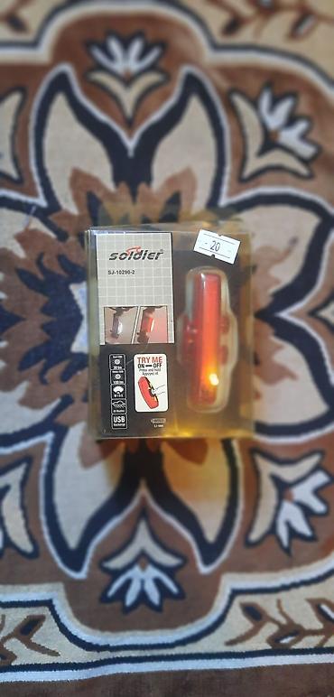 Velosiped aksesuarları: Velosiped üçün arxa LED işıq – Soldier SJ-10290-2 - Quraşdırma: arxa — 1