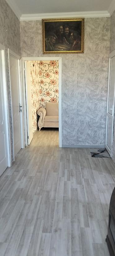 kiraye evler 4 cu mikrorayon: Bine savxozda 334,nomreli mektebin yaninda 2otaqliqapida — 5