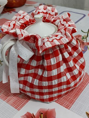 Чайники: Текстильные грелки на чайникикастрюликазаны. Хороший подарок — 6