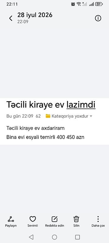bina: 55 kv. m, 2 otaqlı — 1