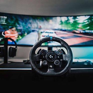 xbox 360 console: Игровой руль Logitech G923 Racing Wheel с педалями для PS4,PS5,XBOX,PC — 4
