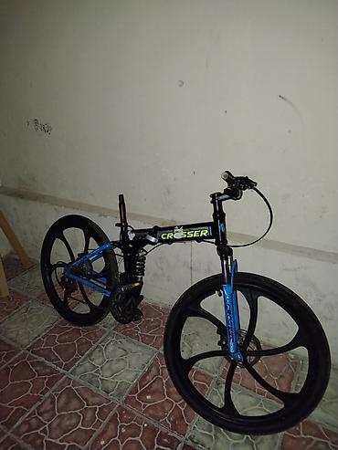 Спорт и хобби: Crosser dağ velosipetidir endirim 10% faiz - Çərçivə: amortizatorlu — 6