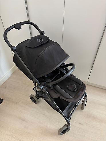 foo foo: Коляска, Cybex, цвет - Черный, Б/у, Платная доставка, Самовывоз — 2