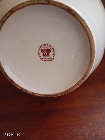 lülə: Çay dəsti, rəng - Ağ, Farfor, Epiag, Çexiya — 3