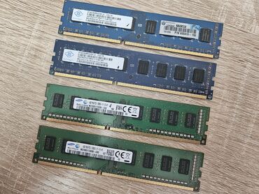 Оперативная память (RAM): Продаю оперативную память DDR3 DDR4 DDR5 для компьютеров DDR3 4GB