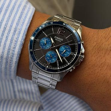часы мужские касио: CASIO мужские наручные часы с металлическим браслетом - Корпус и — 1
