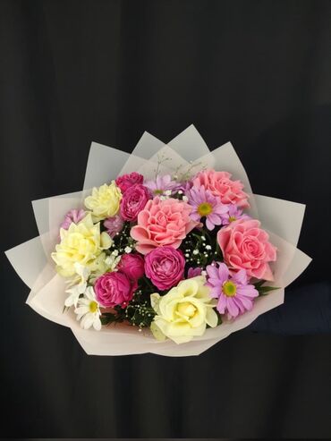 Buket güllər: Hər növ buketlərin hazırlanması mövcuddur Endirimlərdən faydalanmaq — 6