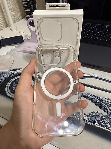 hile mobile: IPhone 16 pro clear magsafe case. Original apple ın kabrosudu. Ispace — 4