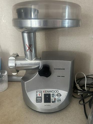 Mətbəx texnikası: Kenwood PRO 1600 ətçəkən maşın.Çox az islenib 380 m almisam 250 m — 1