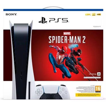 игровые приставки sega: Игровая приставка Sony PlayStation 5 PS5 Slim Marvel Spider Man 2