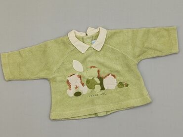 zielone krótkie spodenki: Sweatshirt, Newborn baby, condition - Fair