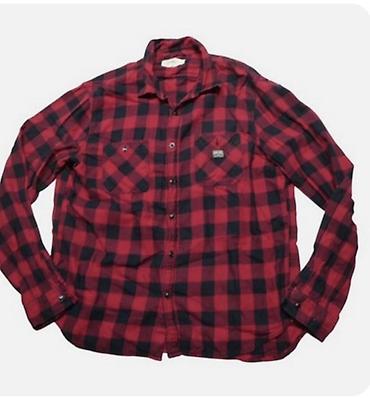 nike tech flees: Мужская фланелевая рубашка Denim & Supply Ralph Lauren. - Принт — 2