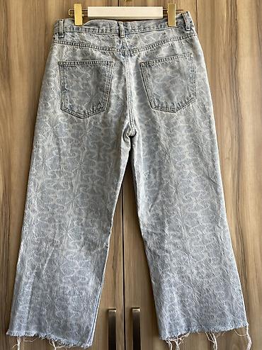 джынсы зара: Джинсы, Палаццо, Zara, США, Высокая талия, M — 8