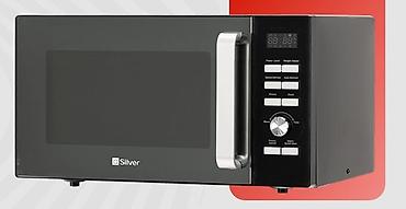 Микроволновки: Məhsul №: 9803 Məhsulun adı: Mikrodalğalı soba Silver SL-2090 Brend — 1
