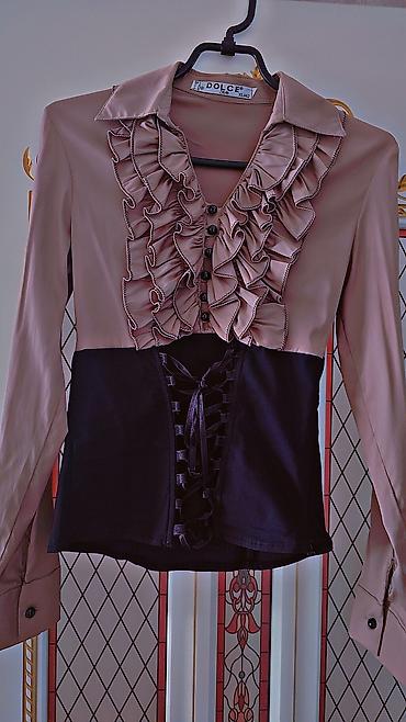 dolce gabbana: Qadın köynəyi – Dolce, ölçü: XL/42 - Üst hissə: toz-çəhrayı rəng — 1