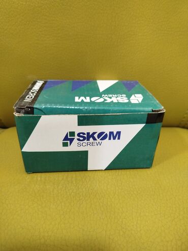 SKOM markalı, 5.5x50 ölçülü, sink örtüklü altıbucaqlı başlı özüdələn