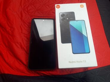 редми 13: Xiaomi, Redmi Note 13, Б/у, 128 ГБ, цвет - Черный, 2 SIM