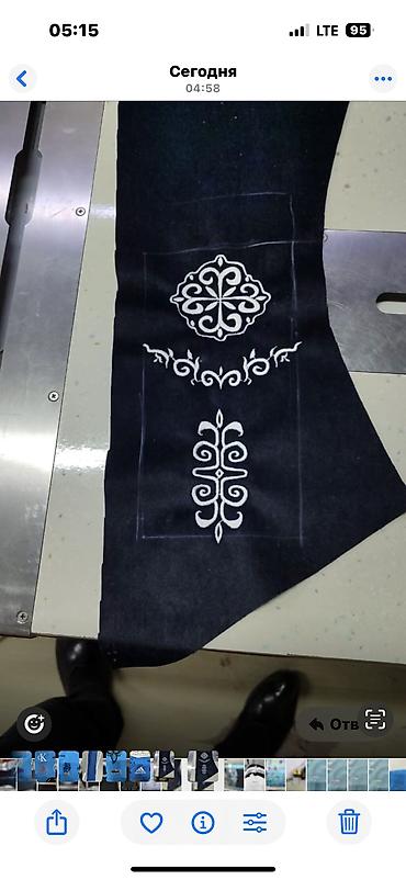 Вышивка: Машинная вышивка на ткани под заказ - Вышиваем орнаменты, логотипы — 20