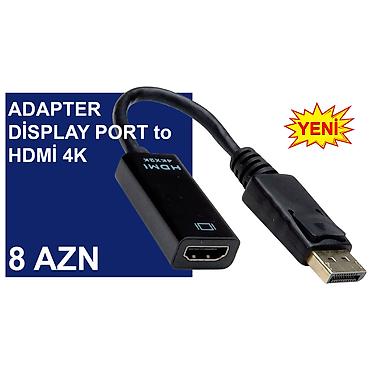 kompüter barter: Display Port Adapterlər/Konverterlər (Çeviricilər) ⭐Display Port to — 4