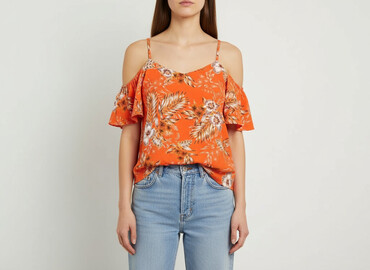 świąteczne bluzy dla całej rodziny: Peacocks, Women's blouse, size S