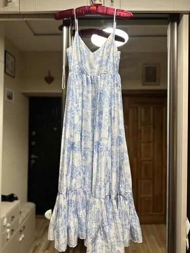 usaq don: Детское платье H&M, цвет - Голубой