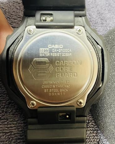 g shock kişi saatları: Casio G-Shock GA-2100CA model qol saatı. ORGINALDIR — 4