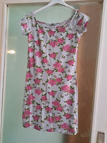 haljina s msandale poklon: Terranova S (EU 36), bоја - Šareno, Drugi stil, Na bretele