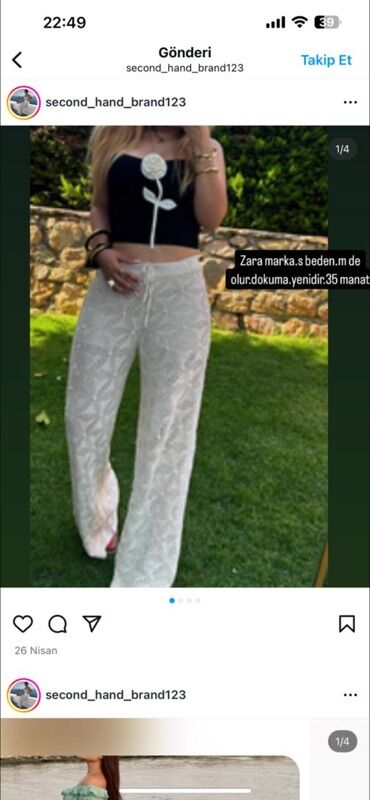 Gündəlik donlar: Gündəlik don, Midi, Zara, M — 90