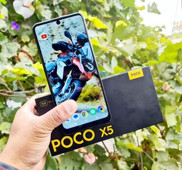 Poco: Poco X5 Pro 5G, Б/у, 512 ГБ, цвет - Черный, 1 SIM, 2 SIM, eSIM — 1