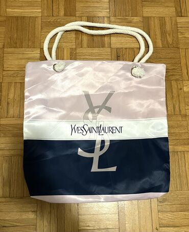silikonska četkica za zube: Torba za plažu, YSL, Materijal: Saten