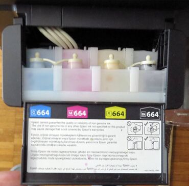 Skeneri: Epson EcoTank L382 ITS/CISS inkjet Kolor all-in-one štampač L382 je — 3