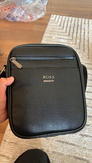 Сумки: Сумка через плечо BOSS (Hugo Boss), компактная мужская/унисекс - — 2