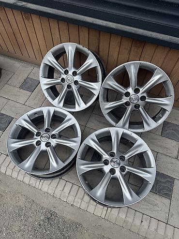 2 gr: Литые Диски R 18 Lexus, Комплект, отверстий - 5, Б/у — 2