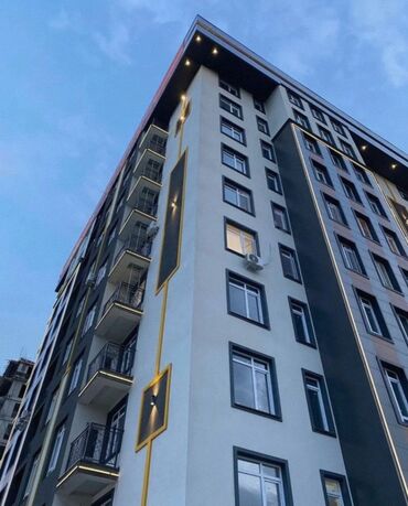 купить квартиру в строящемся доме: 2 бөлмө, 58 кв. м, Элитка, 6 кабат, Дизайнердик ремонт