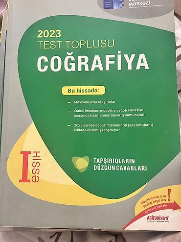 Другое: Cografiya 3 manat az dili 2 manat bialogiya 3 manat — 1
